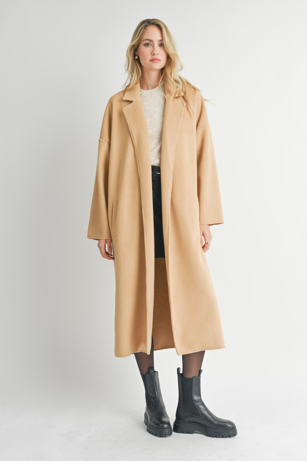 Donne Open Coat