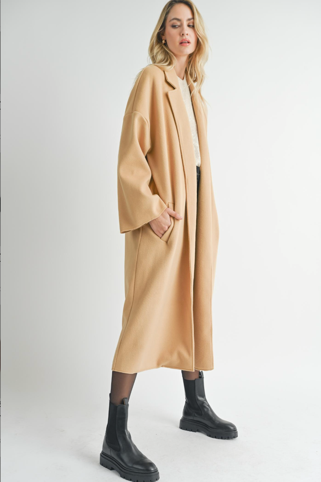 Donne Open Coat