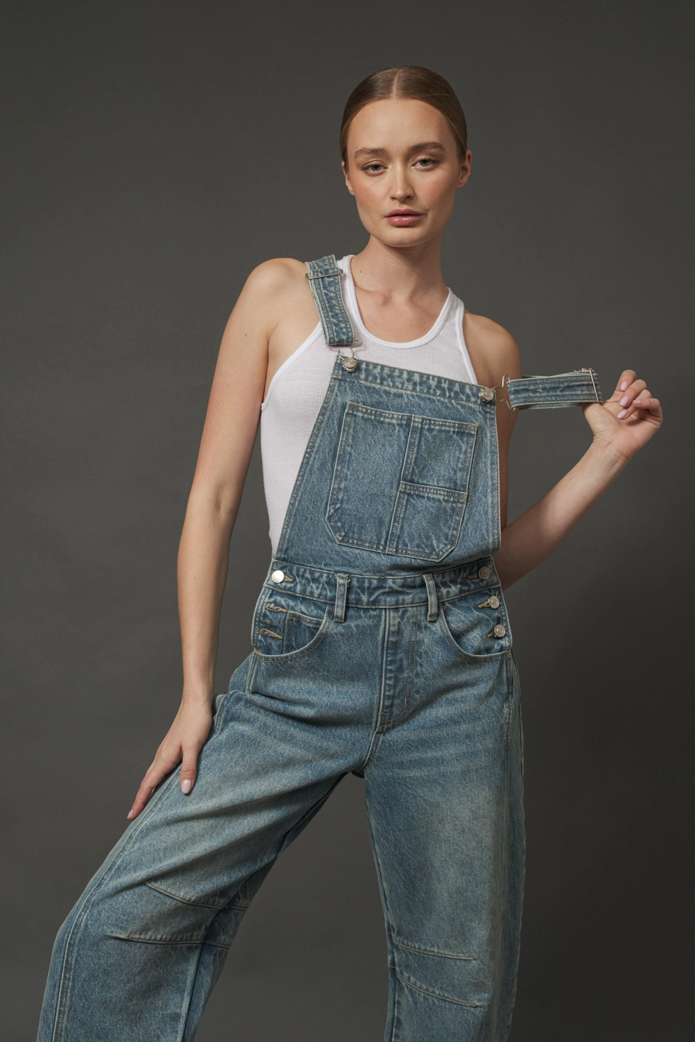 Slouchy Relax Overalls