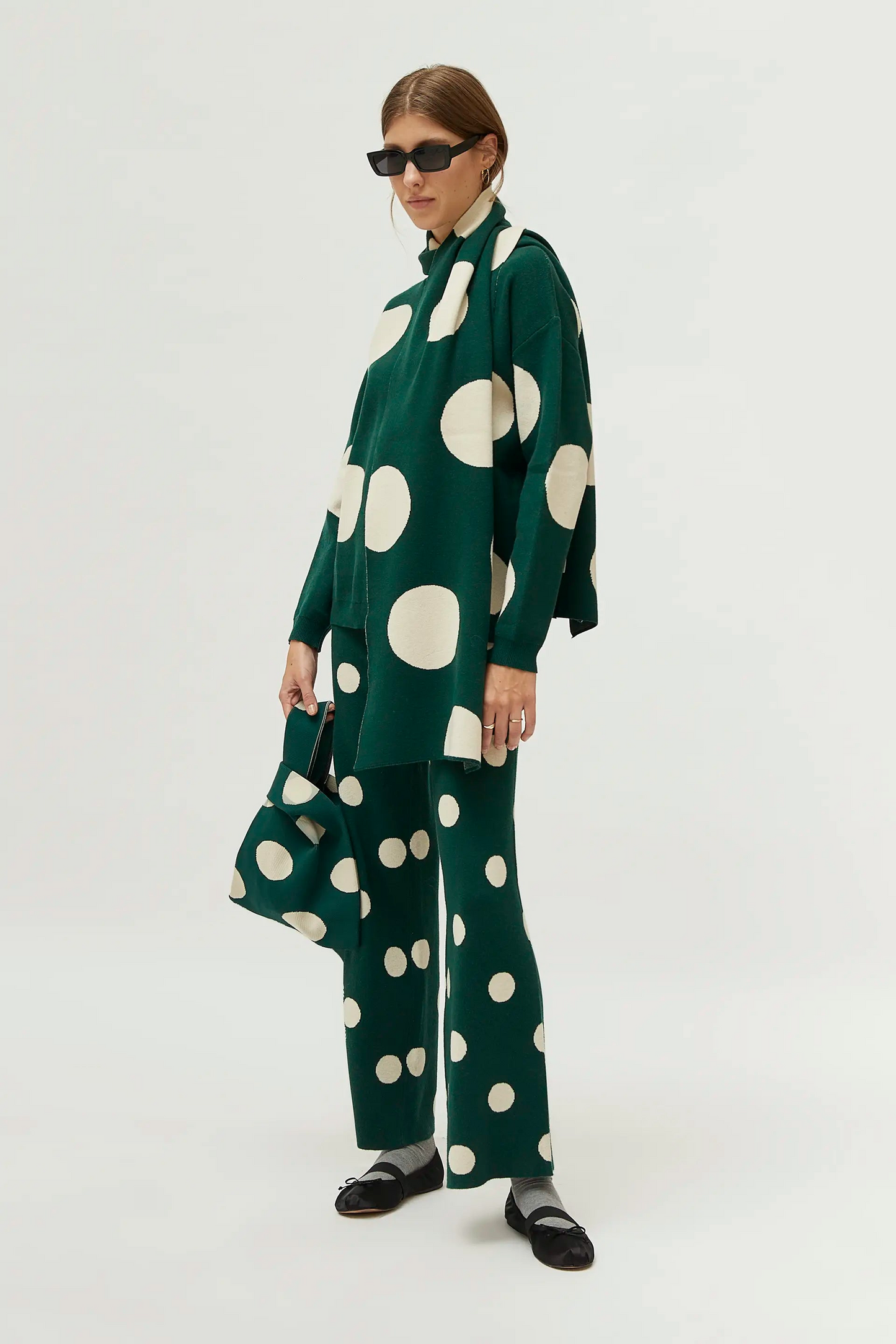 Dot Knit Pants
