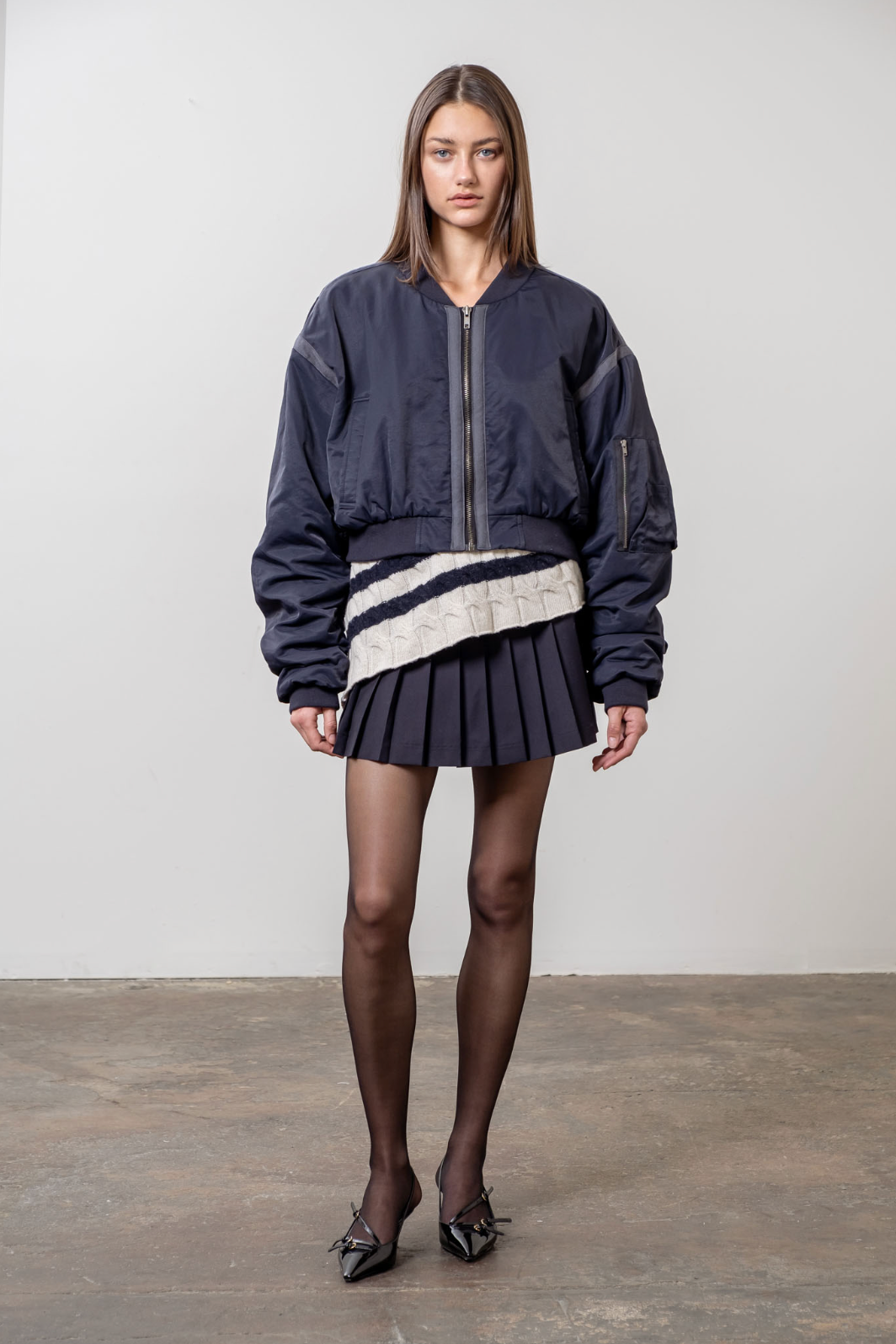 Oversized Bomber Jacket