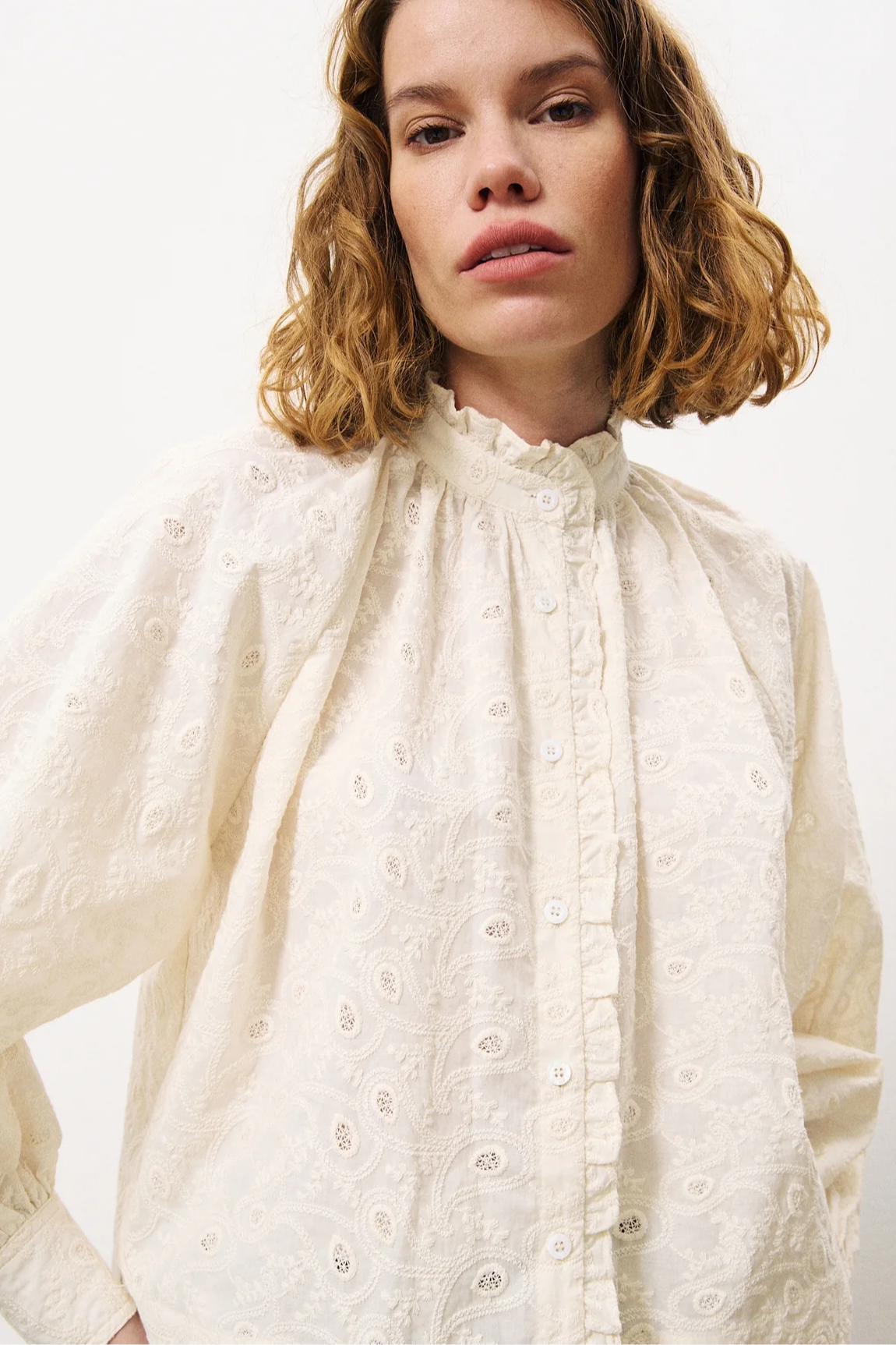 Elianne Ruffle Shirt
