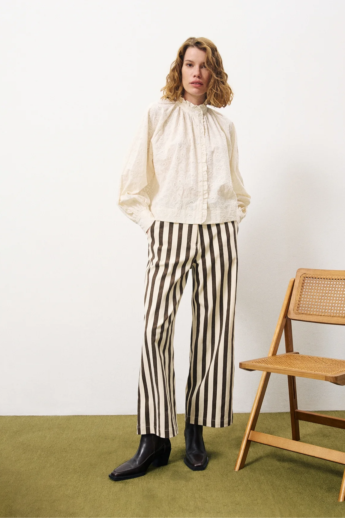 Elianne Ruffle Shirt