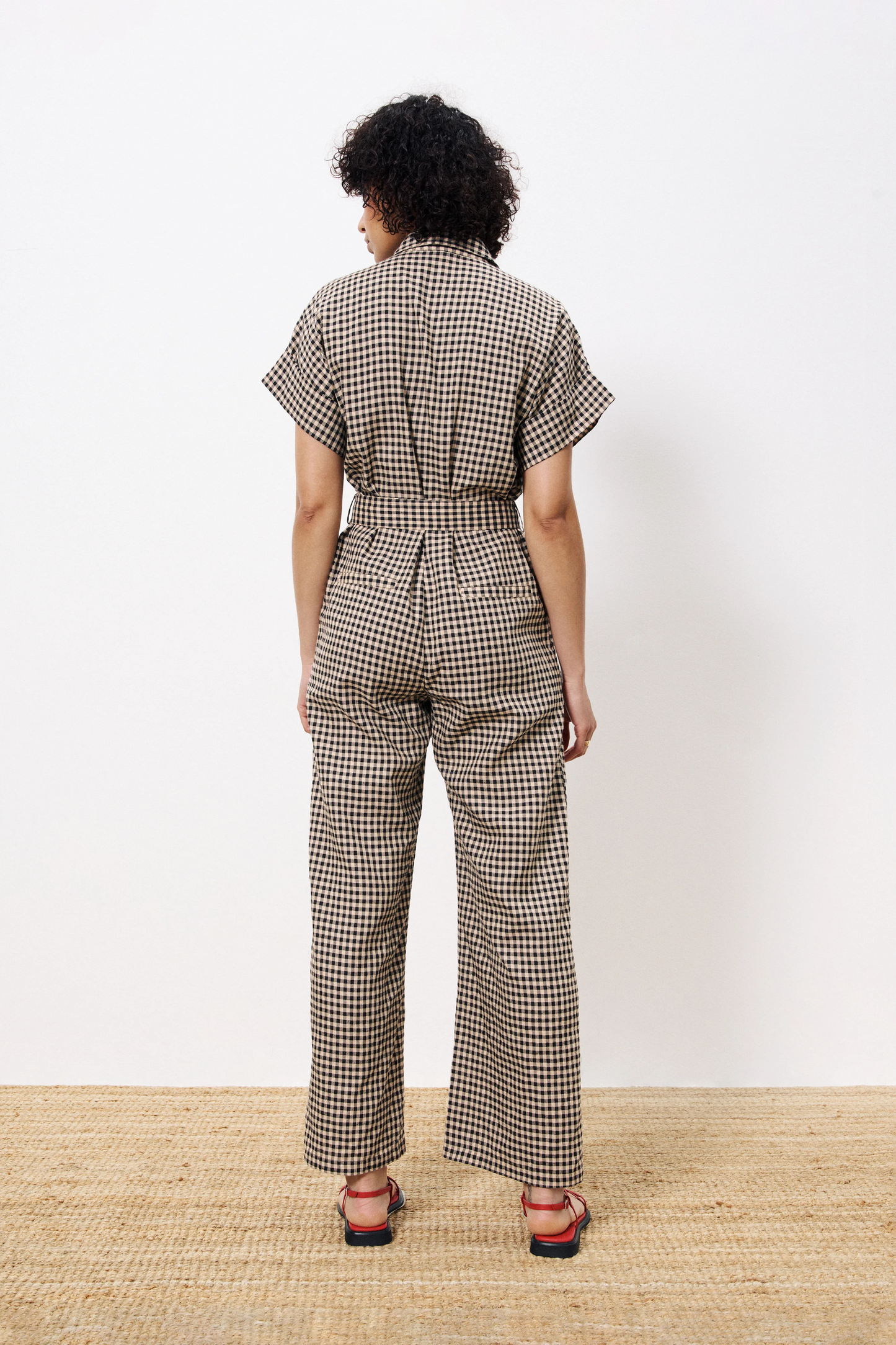 Elfie Gingham Jumpsuit