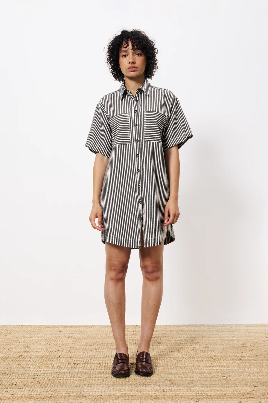 Dalva Striped Dress