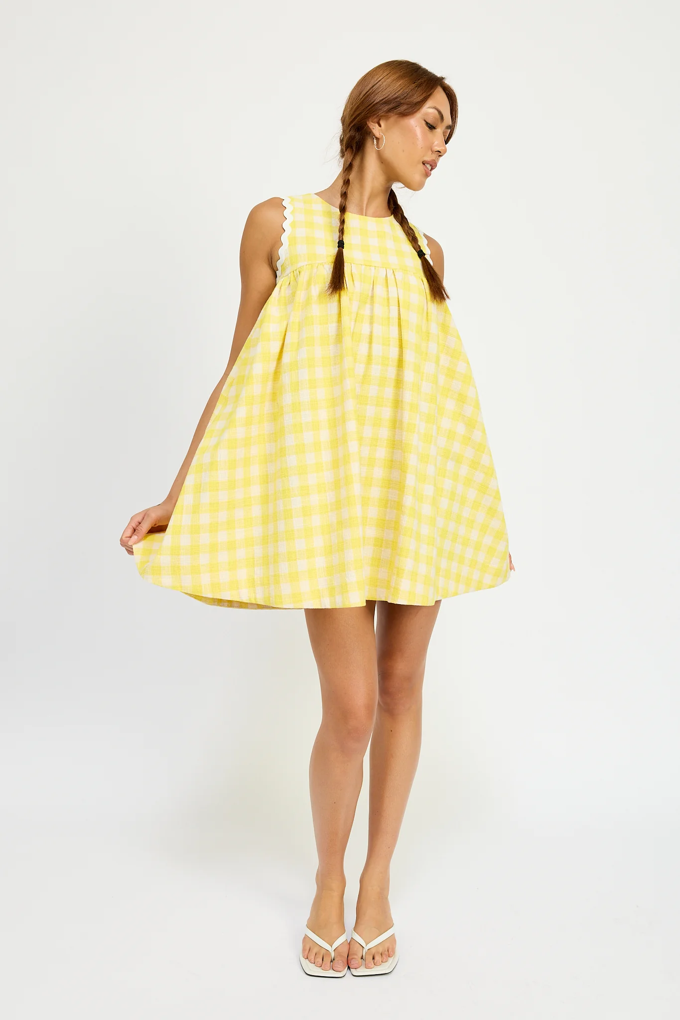 Scallop Minidress