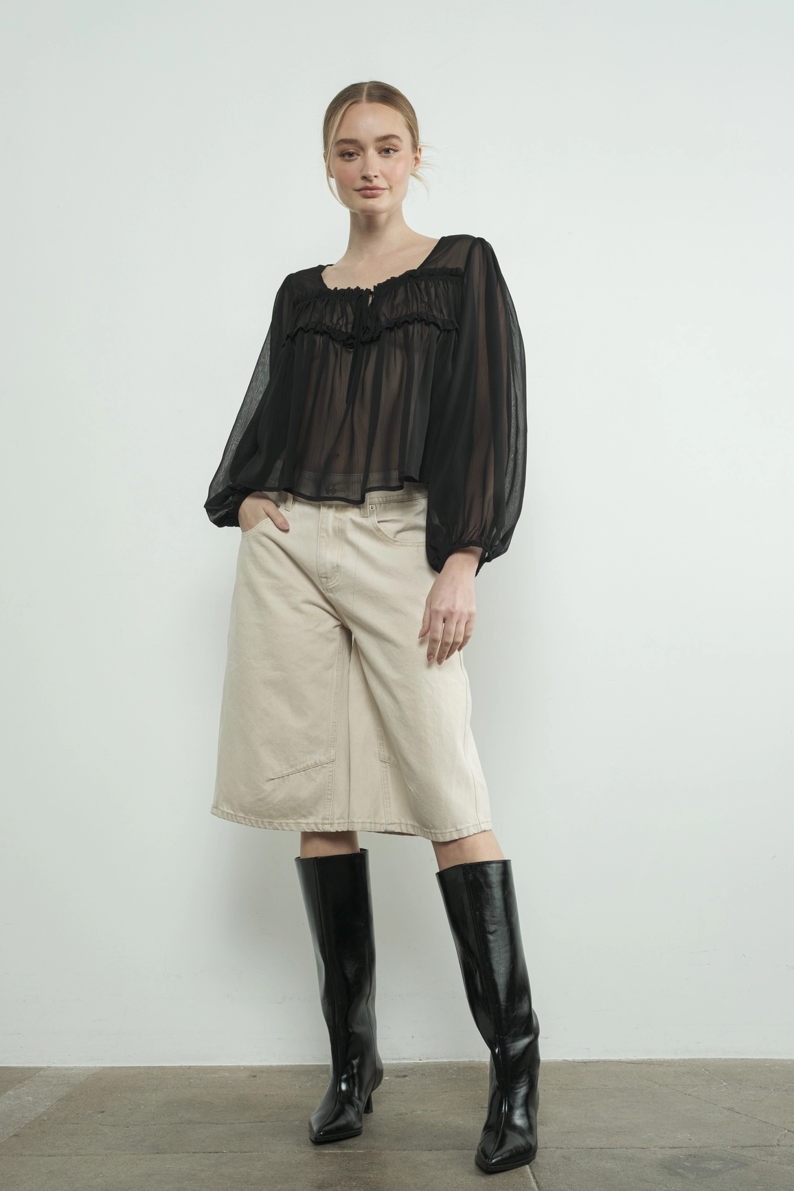 Baggy Bermuda Shorts