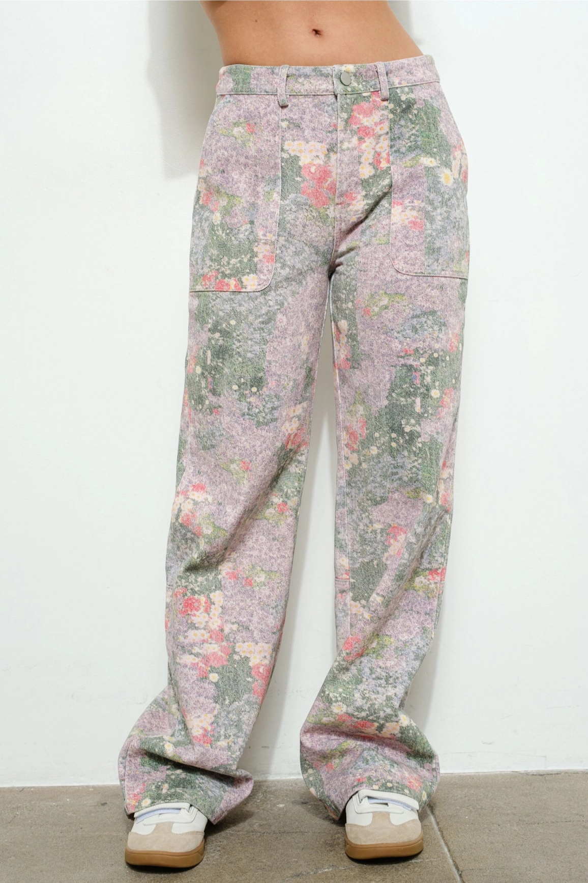 Flower Field Twill Pants