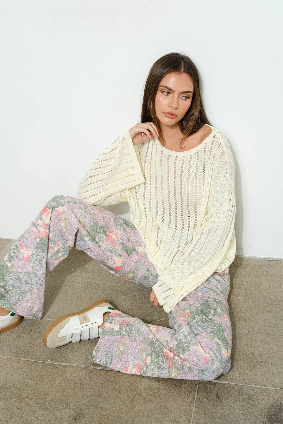 Flower Field Twill Pants