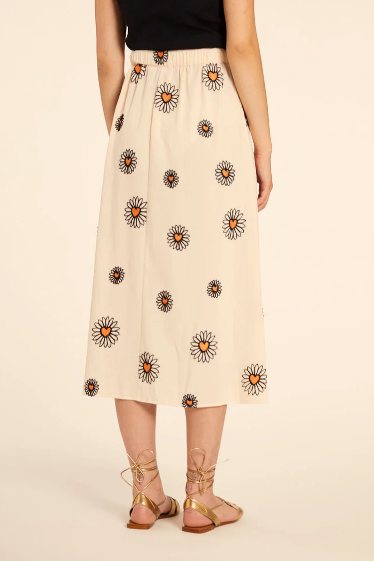 Margarita Embroidered Skirt