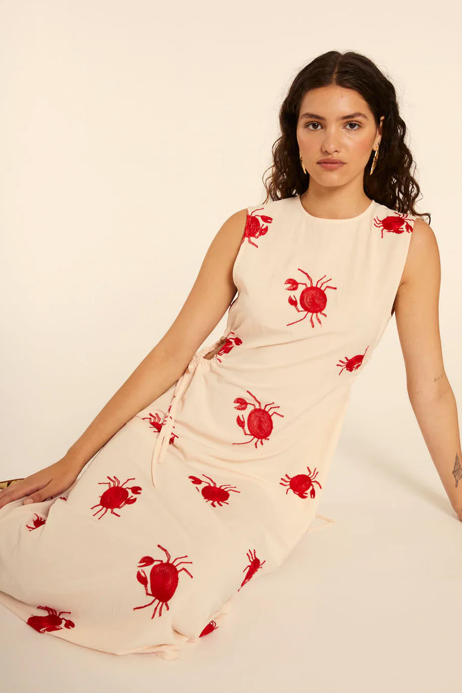 Cutout Crab Dress