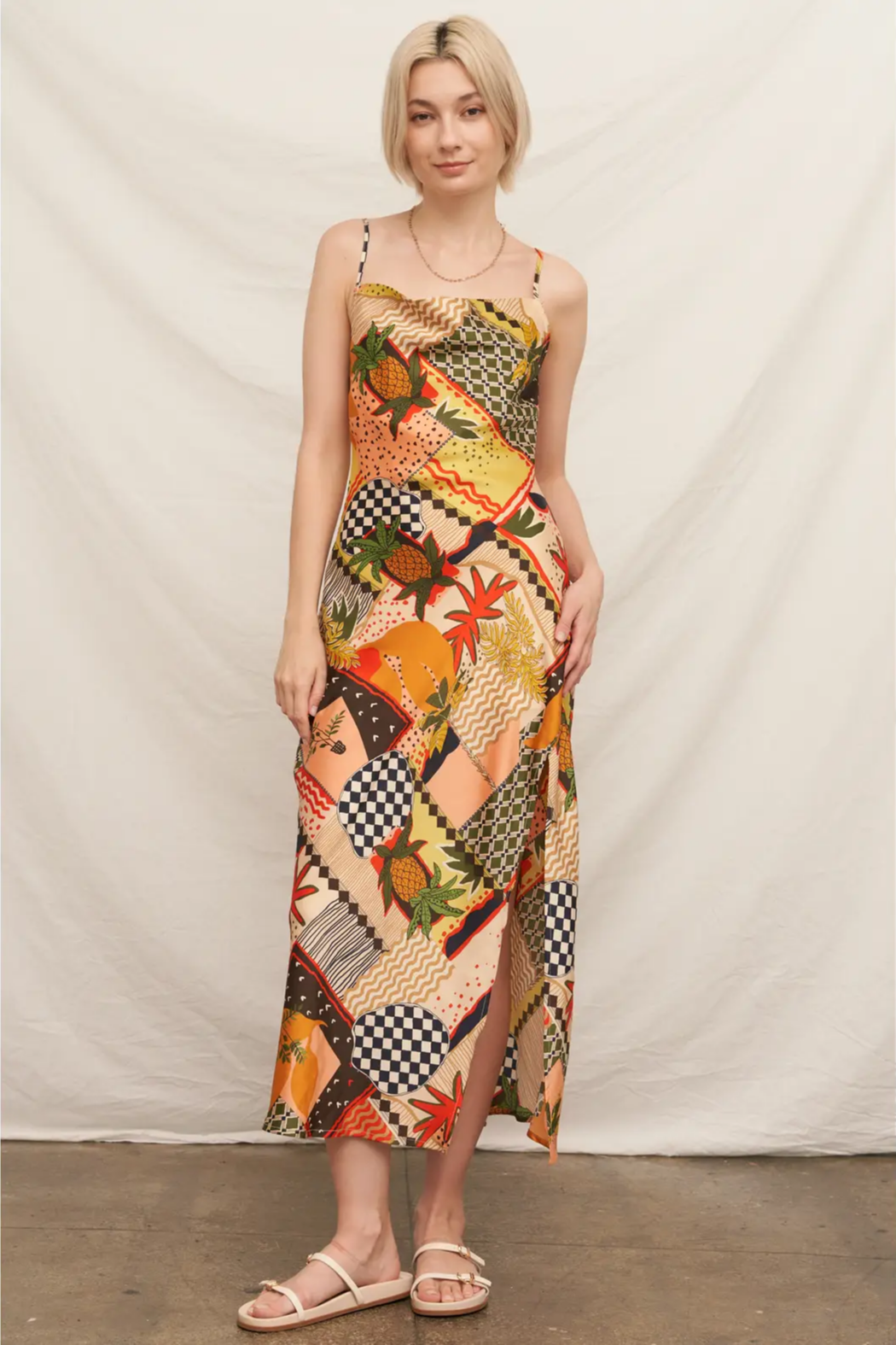 Pineapple Maxi Dress