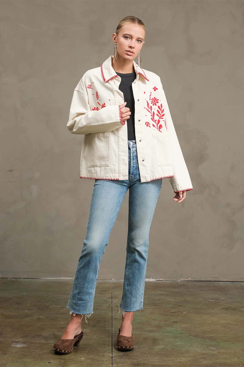 Embroidered Folk Jacket