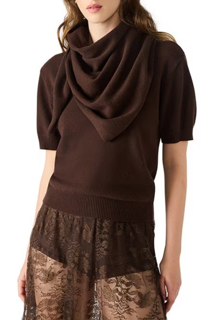 Hermia Sweater with Scarf