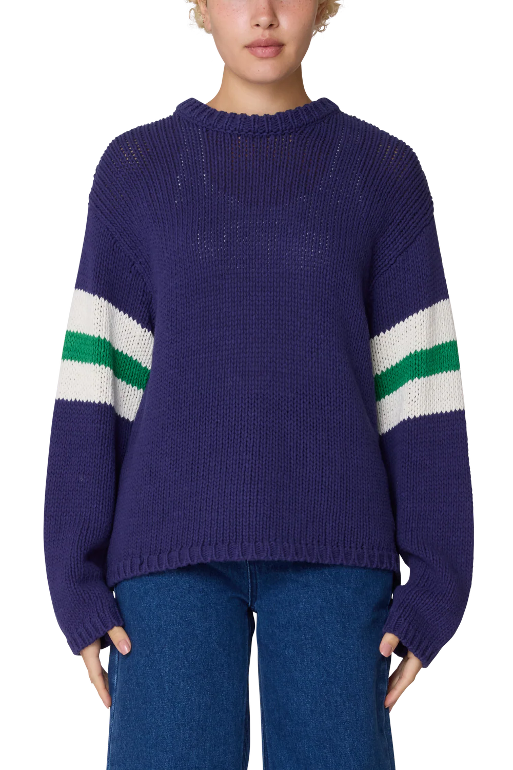 Zone Stripe Sweater