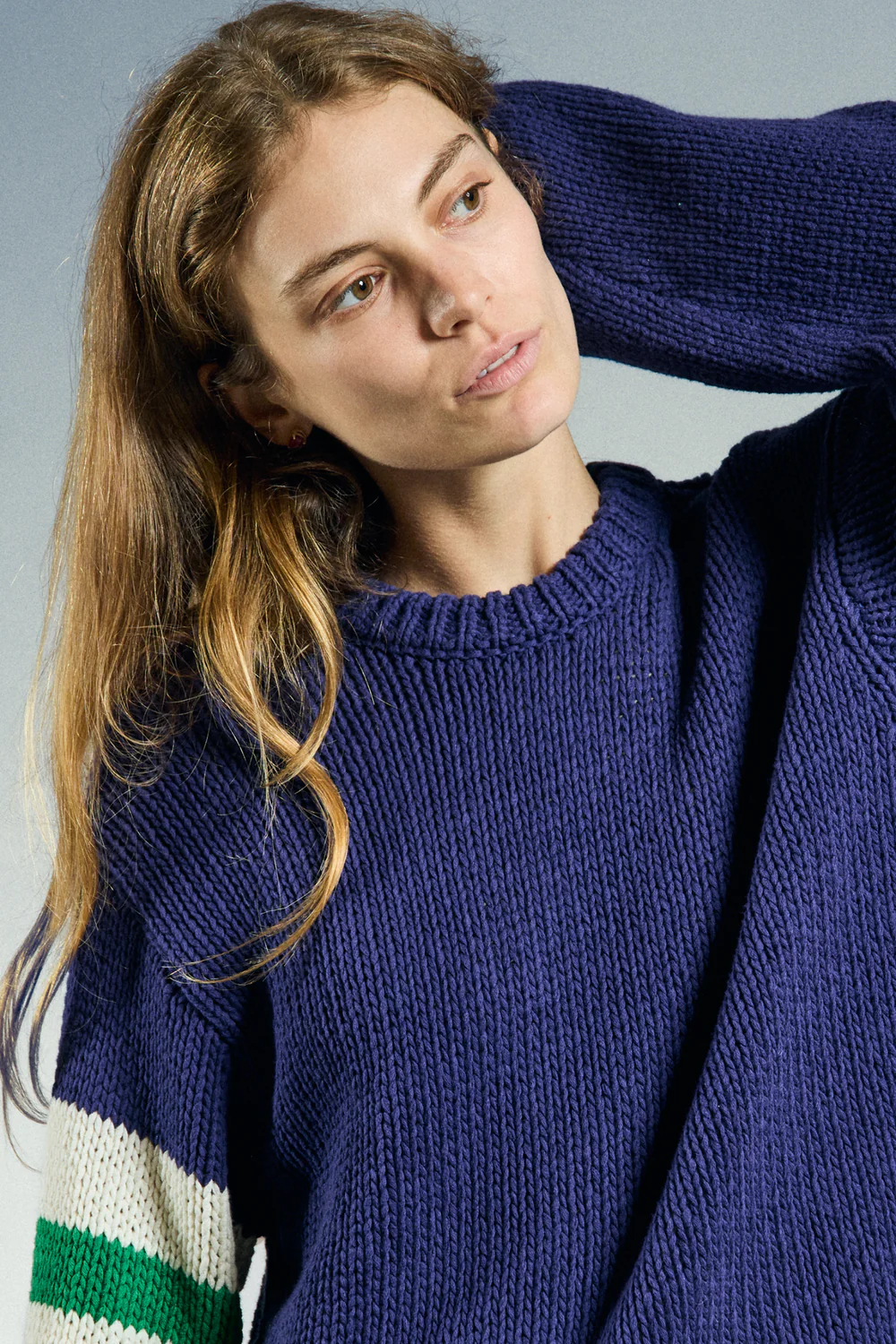Zone Stripe Sweater