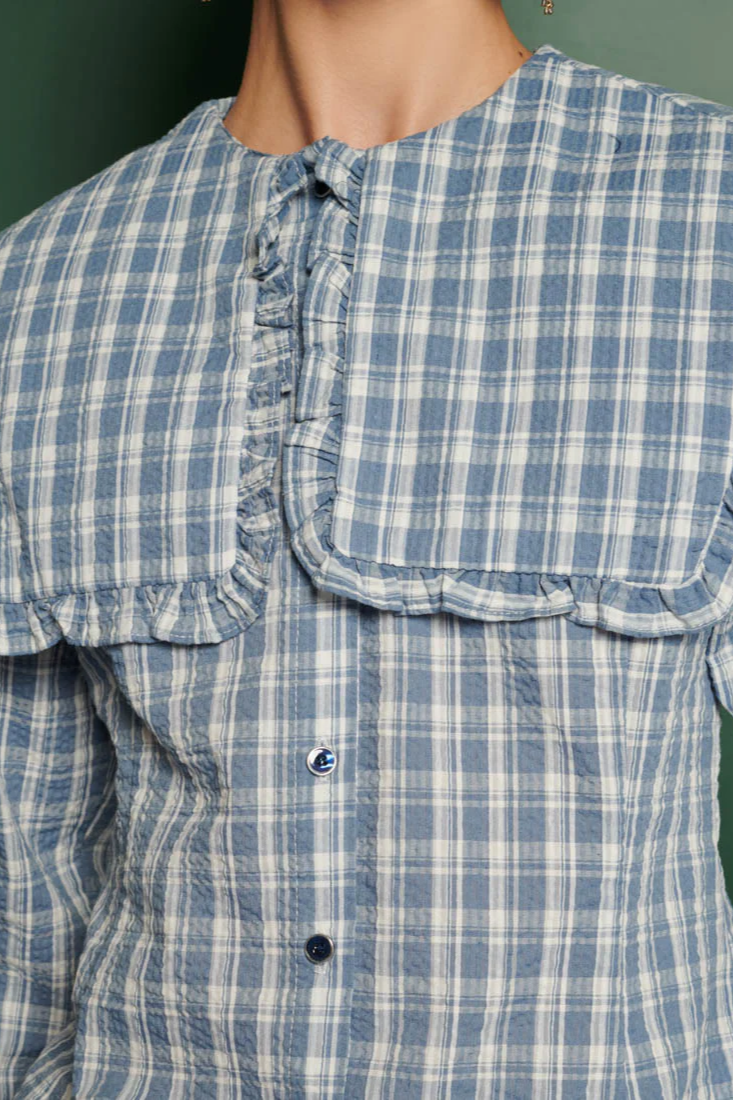 Ersa Check Blouse