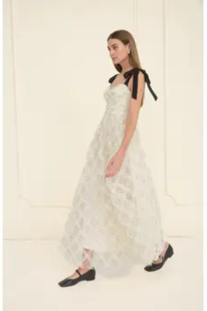 Corset Tulle Dotty Midi