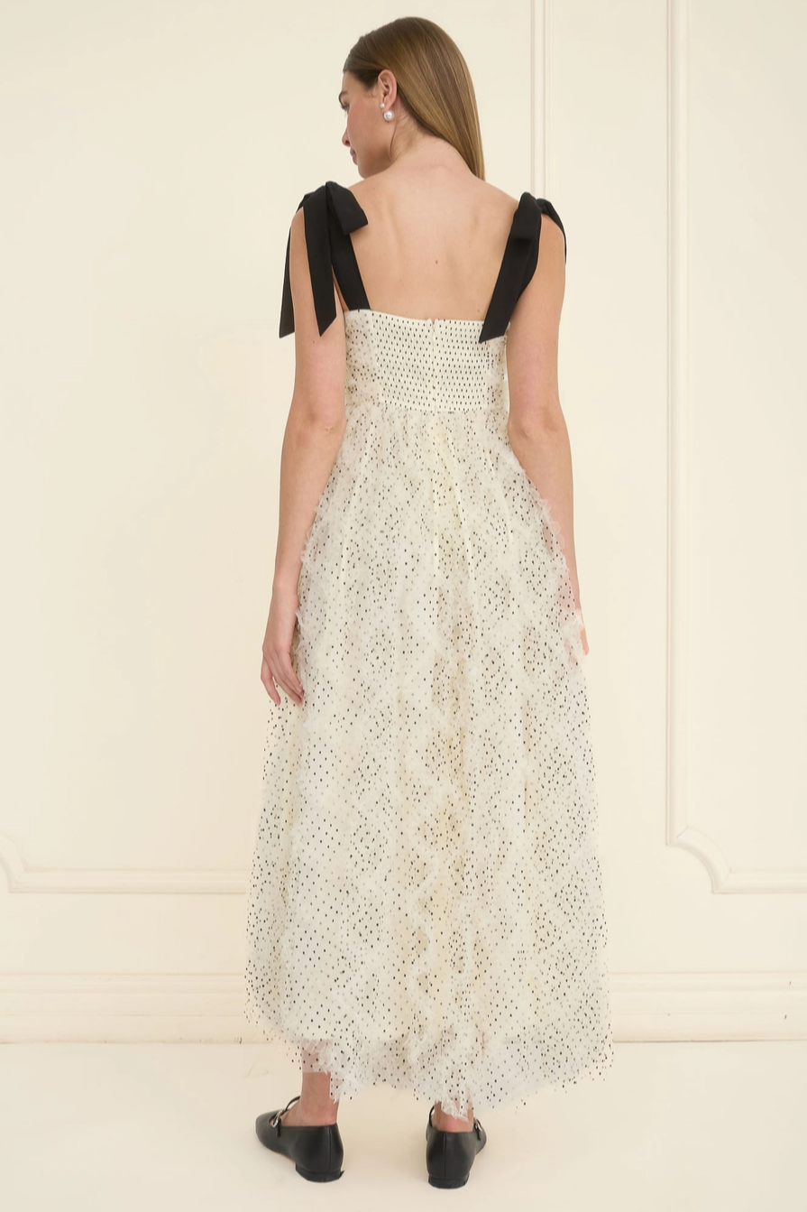 Corset Tulle Dotty Midi