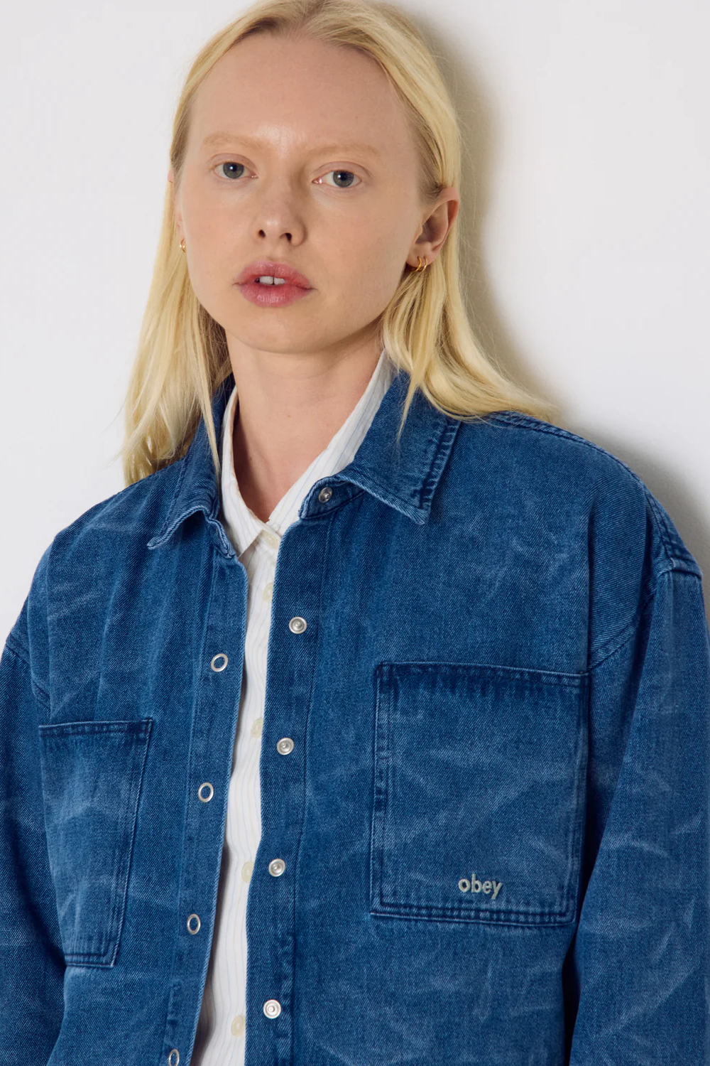 Trinity Wrinkle Denim Shirt