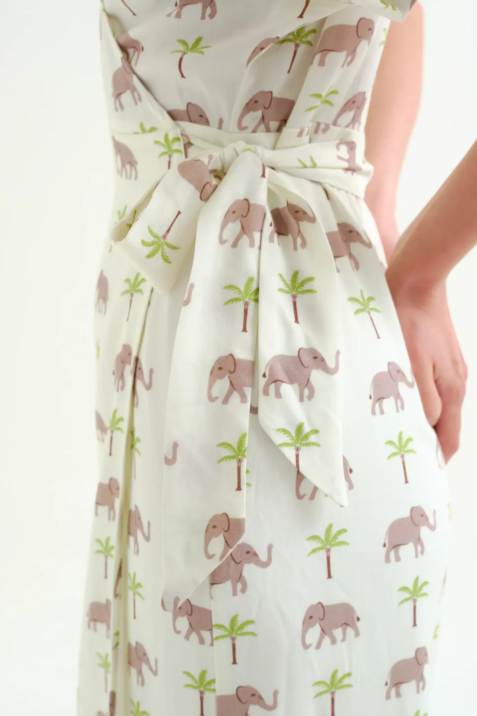 Elephant Wrap Dress