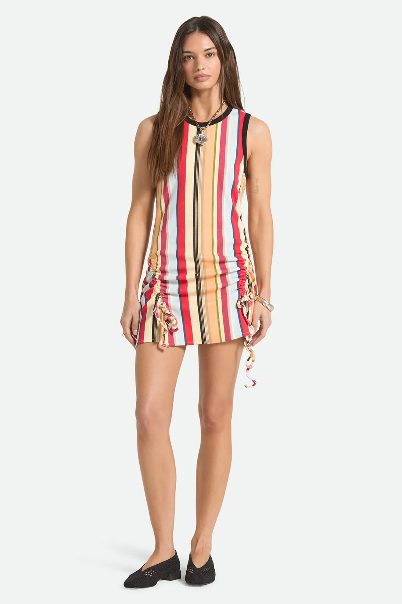 Striped Cinch Dress