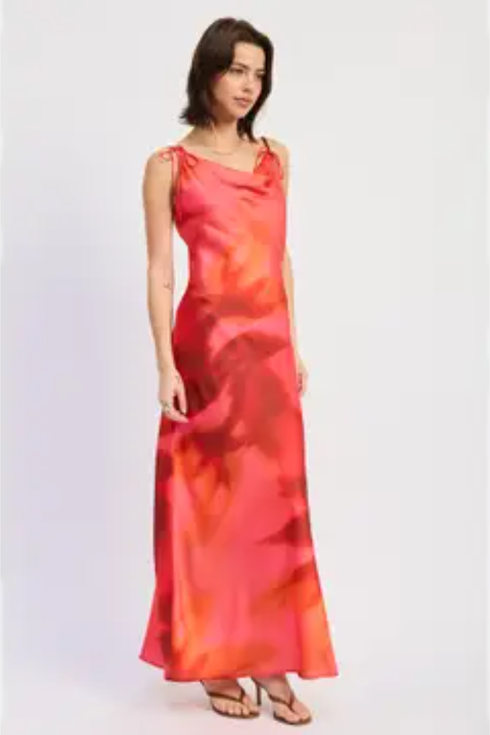 Cowl Neck Dress