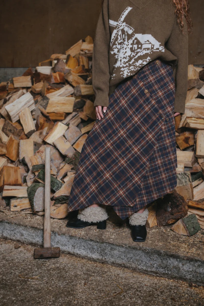 Phoebe Plaid Skirt