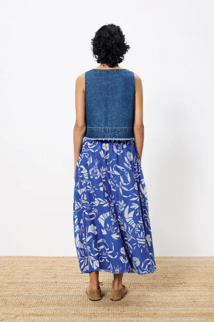Dafne Denim Top