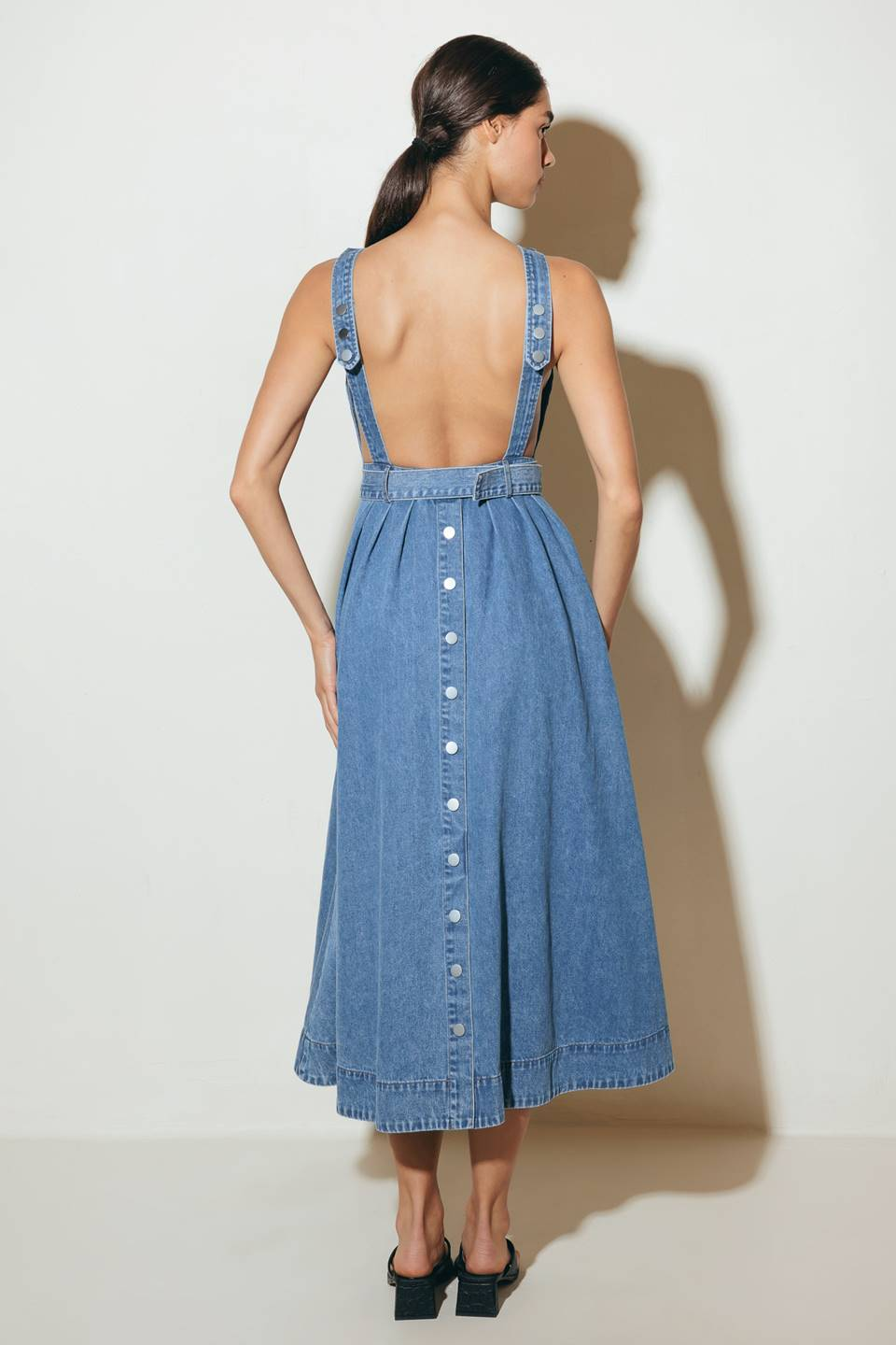 denim long pinafore dress Long Denim Pinafore Dress Tall 2024 Denim Pinafore Dress