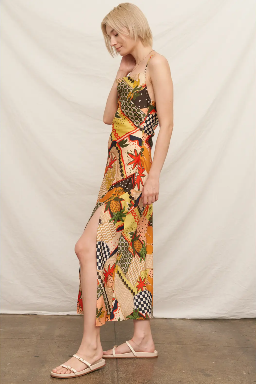 Pineapple Maxi Dress