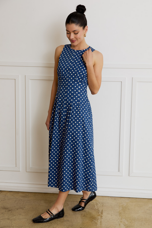Dotty Midi Dress
