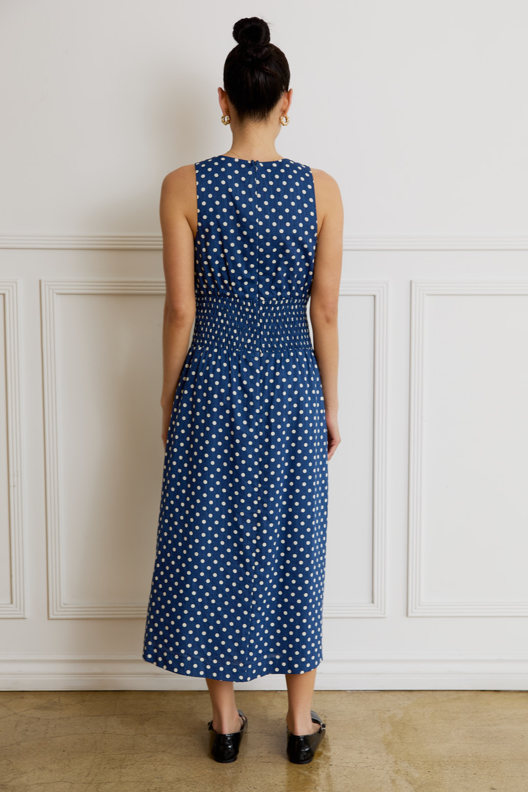 Dotty Midi Dress