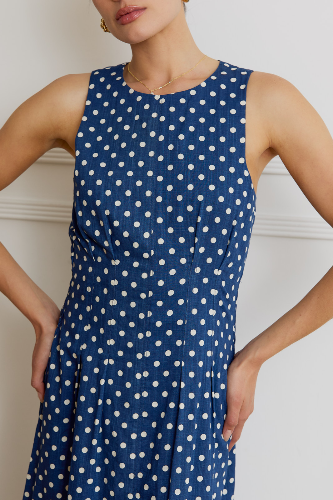 Dotty Midi Dress