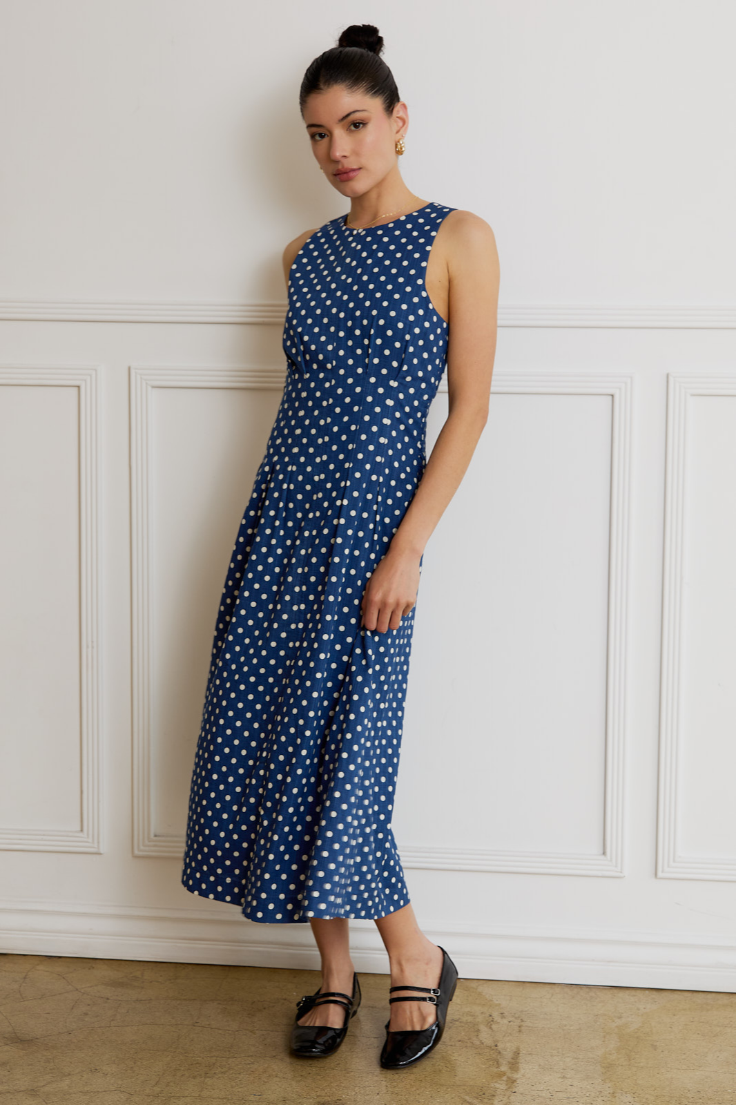 Dotty Midi Dress
