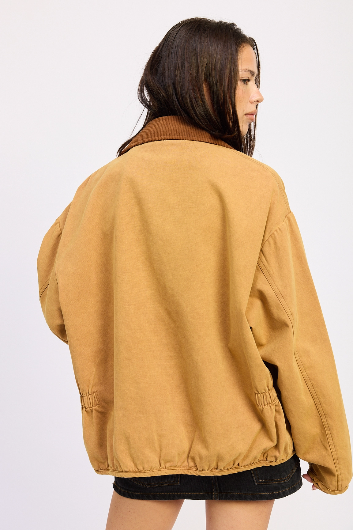 Canvas Bomber Jacket