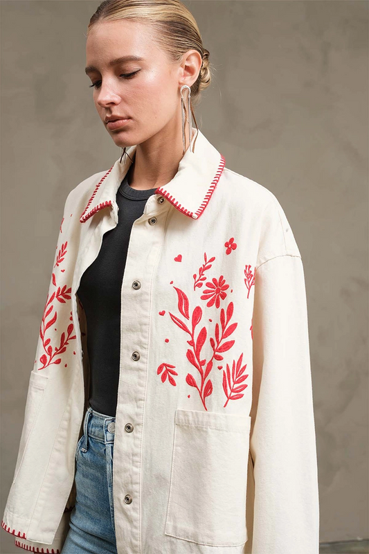 Embroidered Folk Jacket