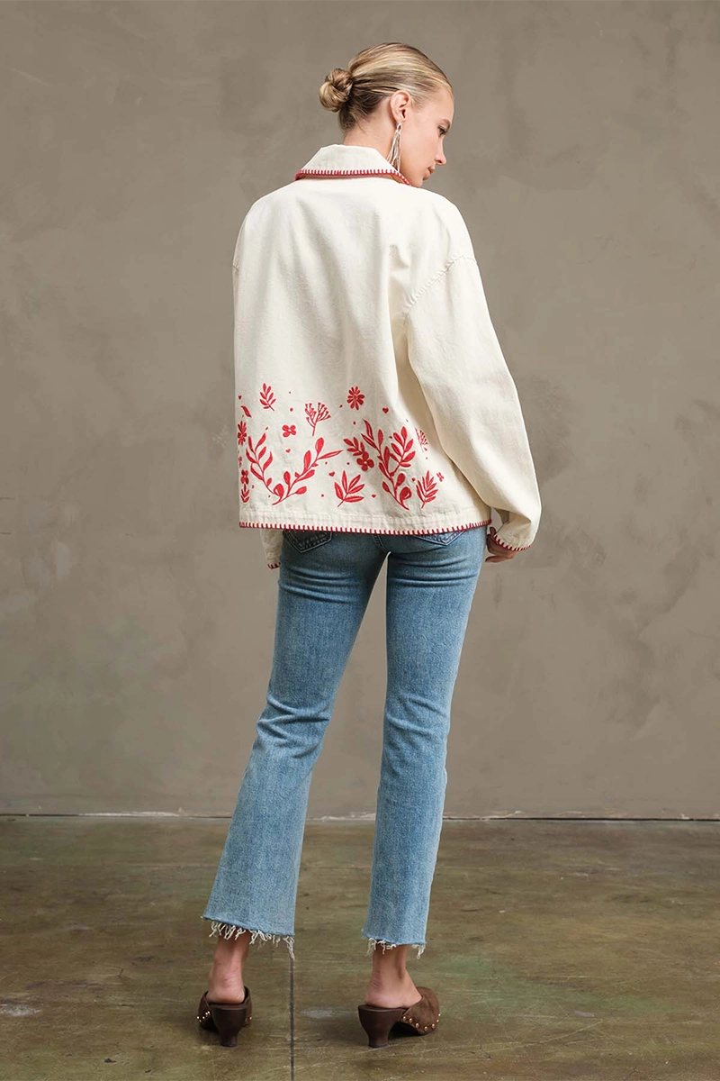Embroidered Folk Jacket