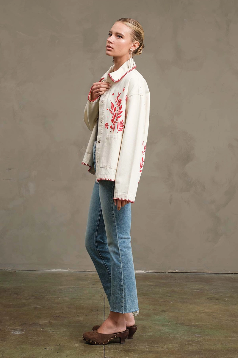 Embroidered Folk Jacket
