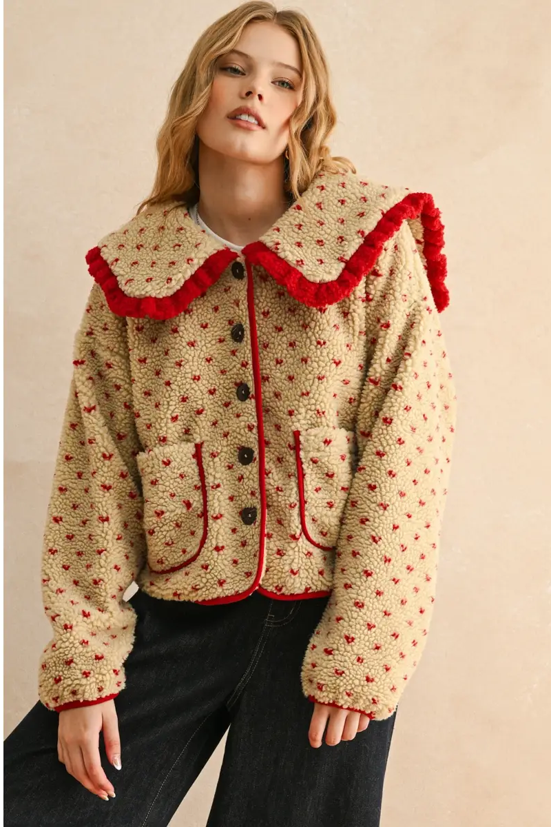 Big Collar Sherpa Jacket