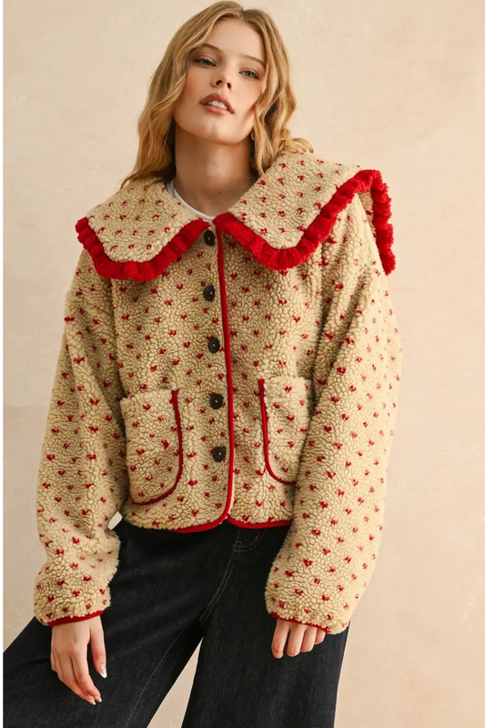 Big Collar Sherpa Jacket