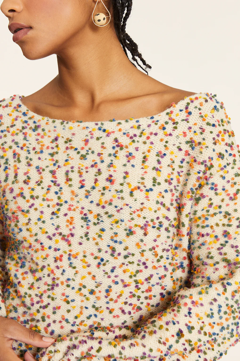 Mini Pompom Sweater