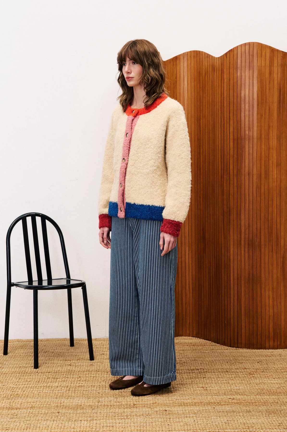Cyclamen Cardigan
