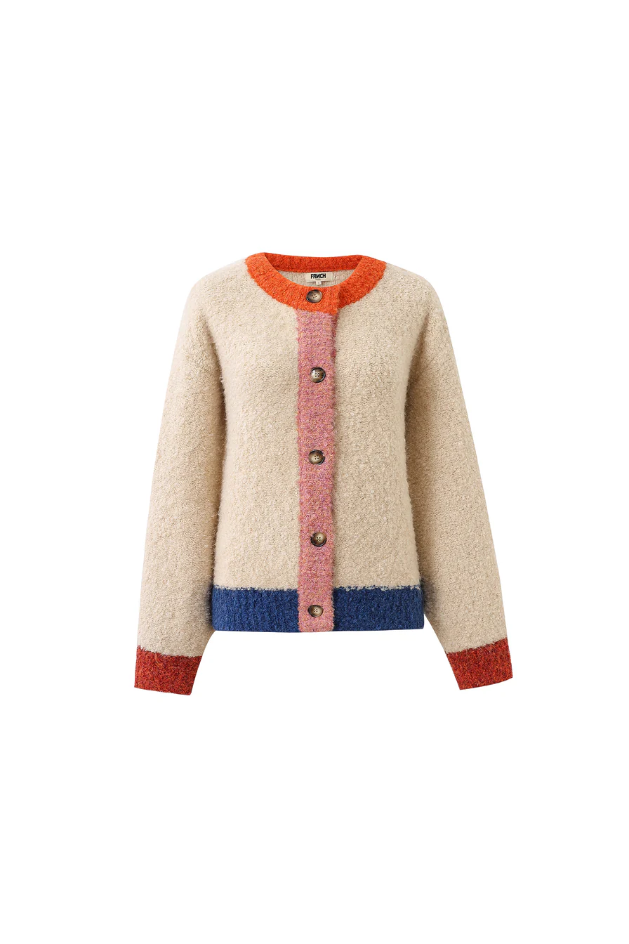 Cyclamen Cardigan