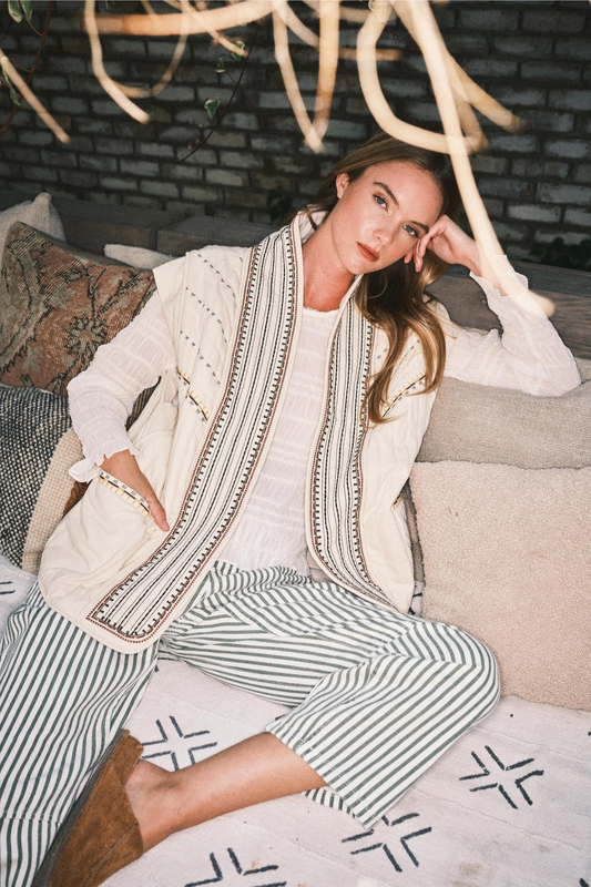 Overfit Quilted Vest