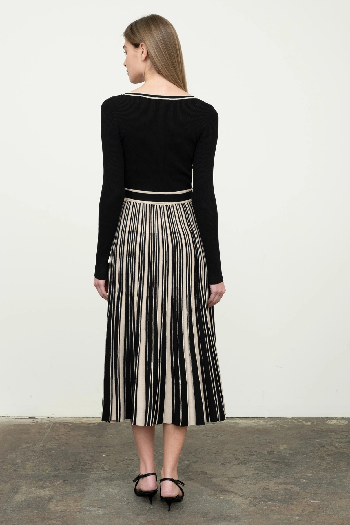 Tie Sweater Dress