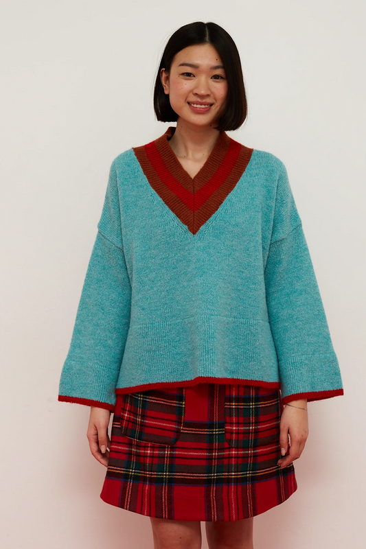 Aqua Hug Sweater