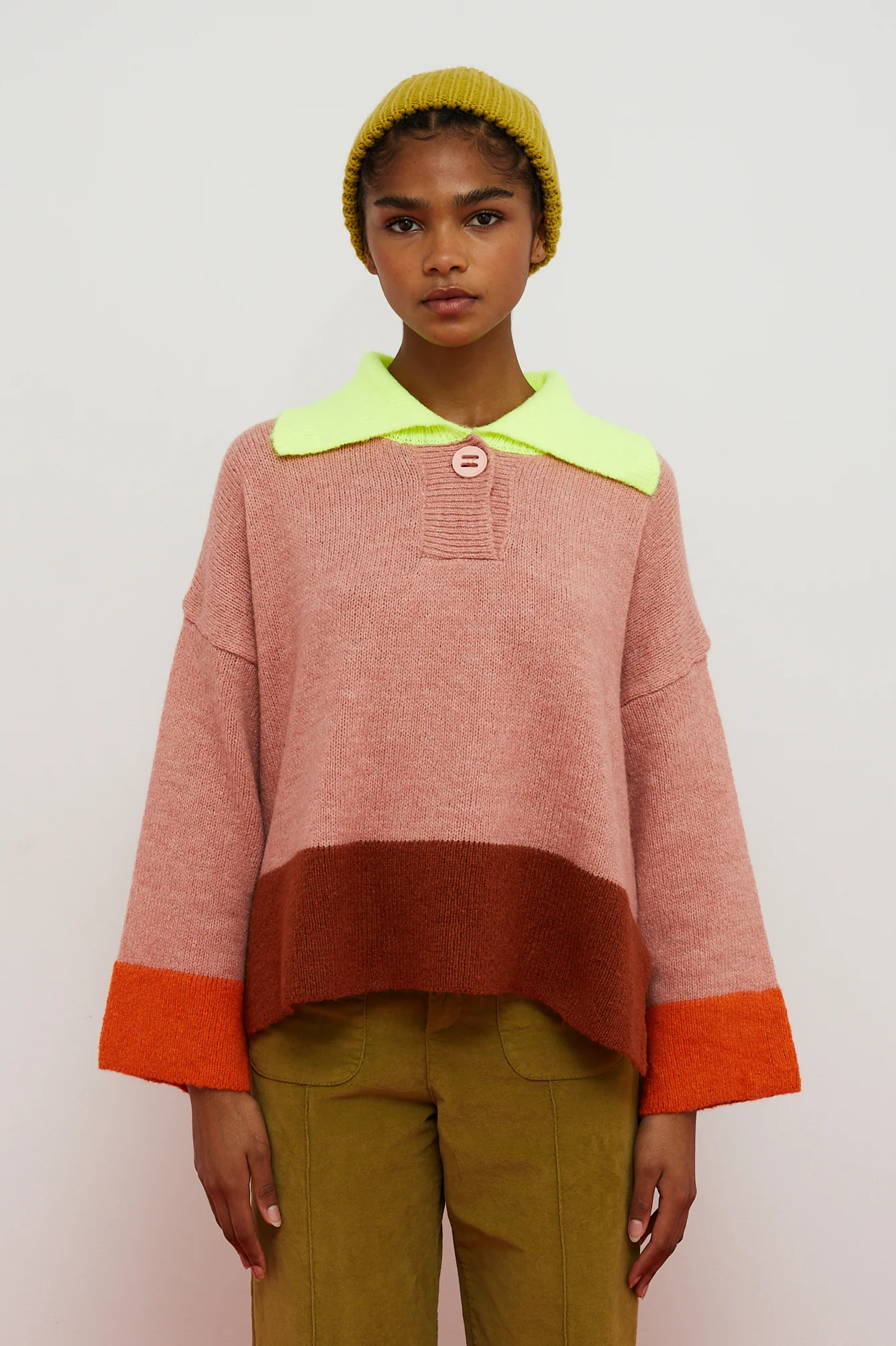 Pink Sail Sweater