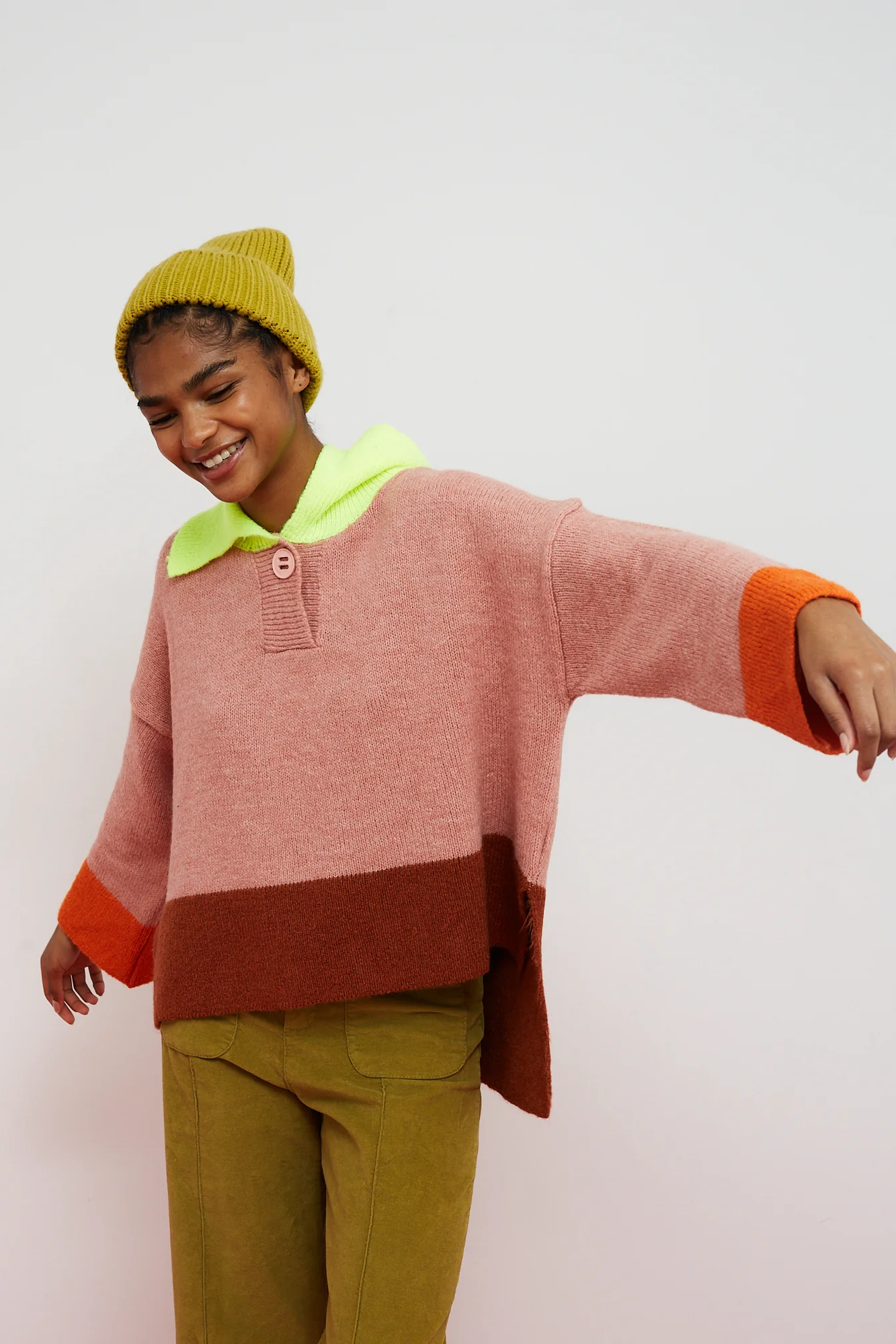 Pink Sail Sweater