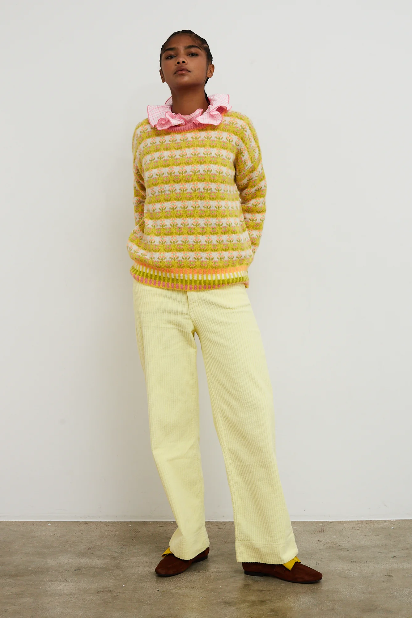 Yellow Blossom Sweater